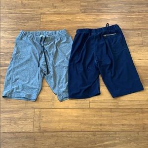 Men’s running shorts w/ phone pocket 2pack